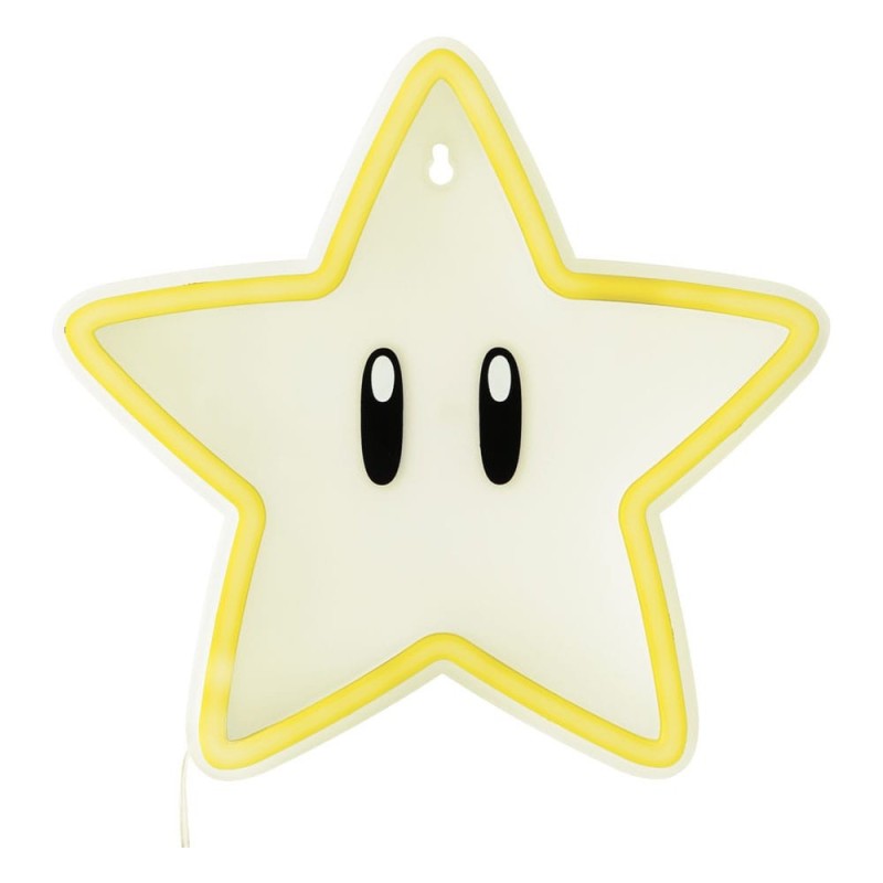 Nintendo - Super Mario LED Wall Lamp Light Super Star Neon