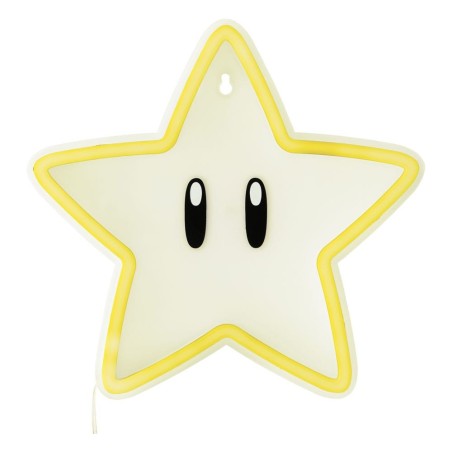 Nintendo - Super Mario LED Wall Lamp Light Super Star Neon