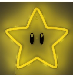 Super Mario - Lampe murale LED Super Star Neon