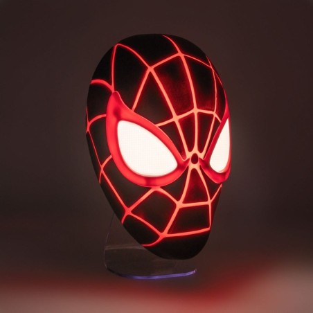 Marvel - Lampe 3D LED Spider-Man Miles Morales Mask
