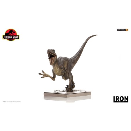 Jurassic Park - Statuette 1/10 Art Scale Velociraptor Attack 31 cm