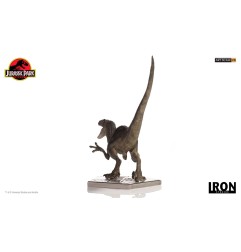 Jurassic Park - Statuette 1/10 Art Scale Velociraptor Attack 31 cm