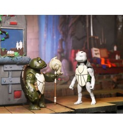 Les Tortues Ninja : The Last Ronin - Figurine Handyman Ultimate Casey Marie avec Baby Odyn & Uno 17 cm