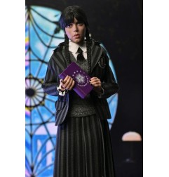 Mercredi - Pack de 2 figurines Mercredi Addams (Nevermore Uniform) et Enid 20 cm