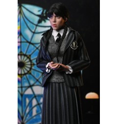Mercredi - Pack de 2 figurines Mercredi Addams (Nevermore Uniform) et Enid 20 cm