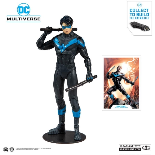 DC Comics - Figurine DC Rebirth Build A Nightwing (Better Than Batman) 18 cm