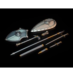 Mythic Legions : Necronominus - Pack accessoires pour figurines Knights of Earthyron Weapons