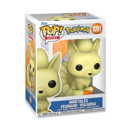 Pokémon - Figurine POP! Ninetales 9 cm