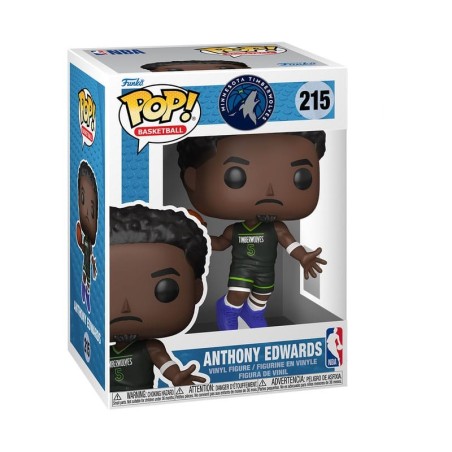 NBA - Legends POP! Sports Vinyl Figure Timberwolves- Anthony Edwards 9 cm