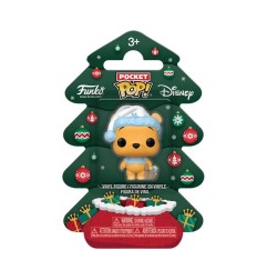 Winnie the Pooh - Holiday 2025 Pocket POP! Vinyl Keychains Pooh Tree Holiday Box 4 cm