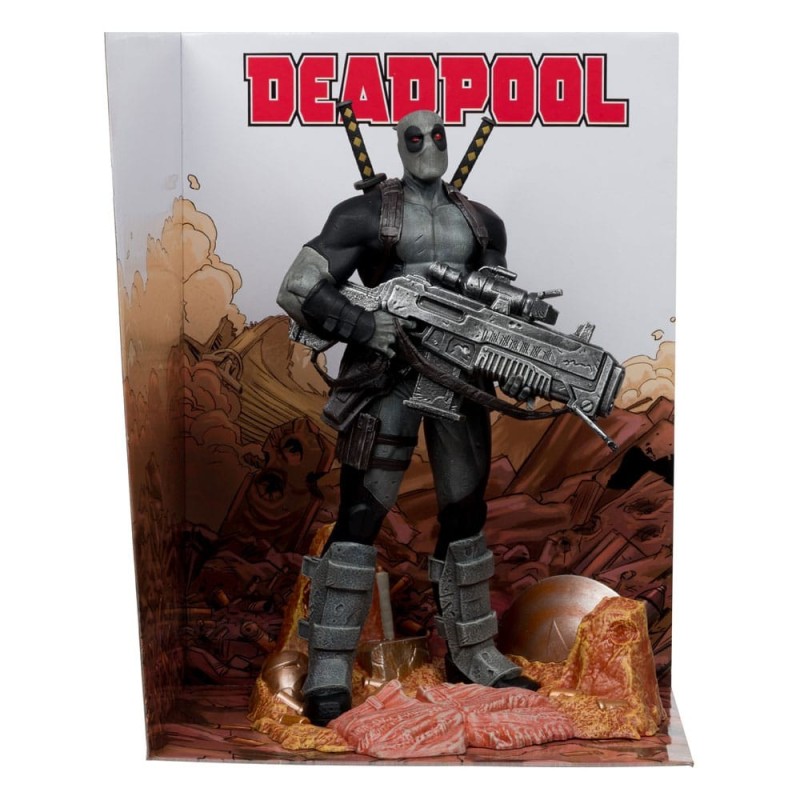 Marvel - Collection PVC Statue 1/6 Deadpool (Deadpool N°1)(Grey Suit Chase) 27 cm