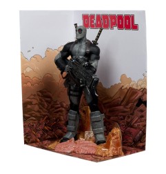 Marvel Collection - Statuette 1/6 Deadpool (Deadpool N°1) (Grey Suit Chase) 27 cm