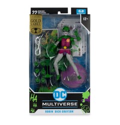 DC Comics - DC Rebirth DC Multiverse Action Figure Robin (Dick Grayson) (Jokerized) (Gold Label) 18 cm