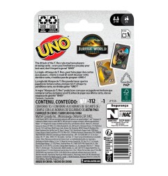 Jurassic Park - Jurassic World Rebirth UNO Card Game