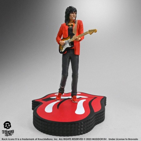 The Rolling Stones - Rock Iconz Statue Ronnie Wood (Tattoo You Tour 1981) 22 cm
