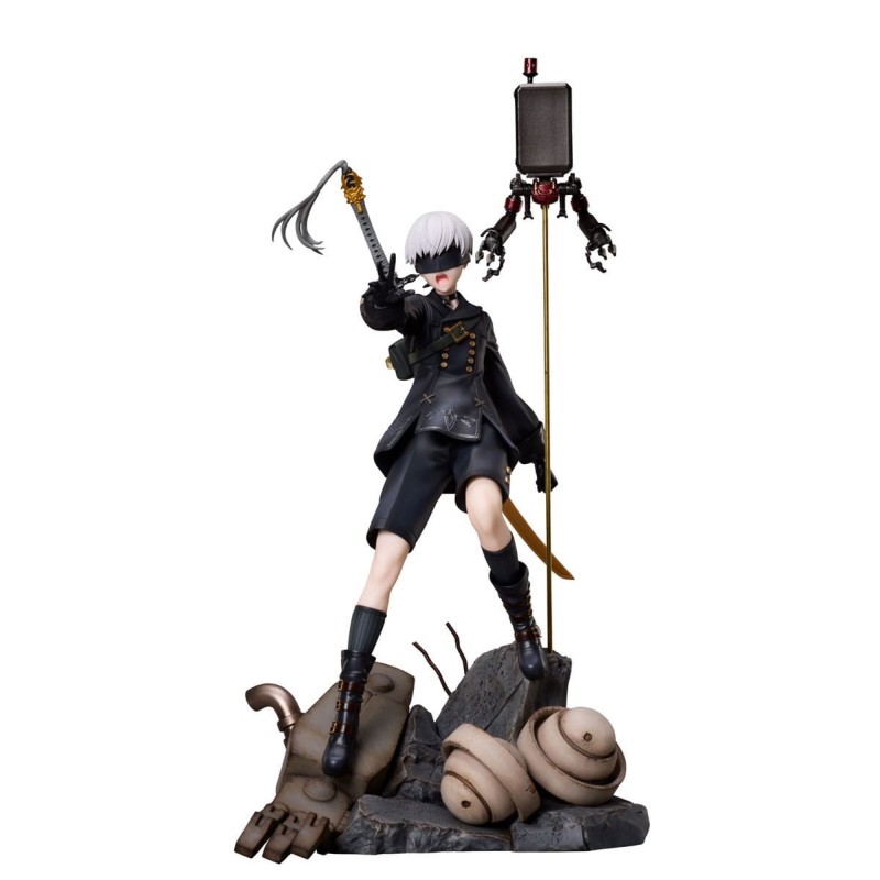 NieR :Automata - Statue 1/7 9S Deluxe Version 23 cm