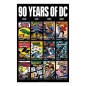 DC Comics - Lithographie DC Comics 90 Years Limited Edition 42 x 30 cm