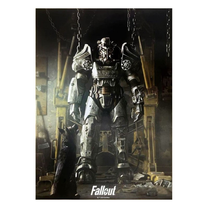 Fallout 4 - Impression Art Print Fallout 4  Power Armor 30 x 40 cm