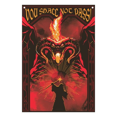 Lord of the Rings - Wall Banner You shall not pass! 125 x 85 cm