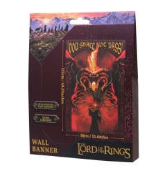 Le Seigneur des Anneaux - Bannière You shall not pass! 125 x 85 cm