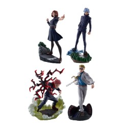 Jujutsu Kaisen Petitrama Series - Pack 4 trading figures Jujutsu Kaisen Series Vol.2 Set 9 cm