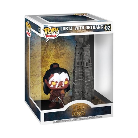 Lord of the Rings - POP! Town Vinyl Figure Lurtz w/Tower 9 cm