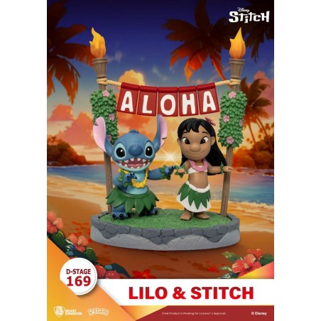 Lilo & Stitch - D-Stage PVC Diorama  16 cm