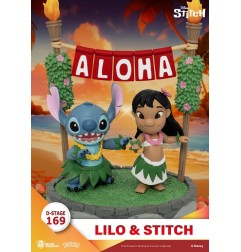Lilo & Stitch - Diorama D-Stage Lilo & Stitch 16 cm