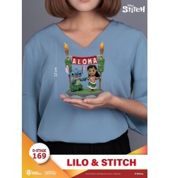 Lilo & Stitch - Diorama D-Stage Lilo & Stitch 16 cm