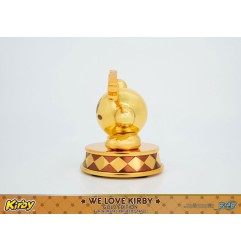 Kirby - Statuette DieCast We Love Kirby  Gold Edition 10 cm