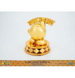 Kirby - DieCast Statue We Love  Gold Edition 10 cm