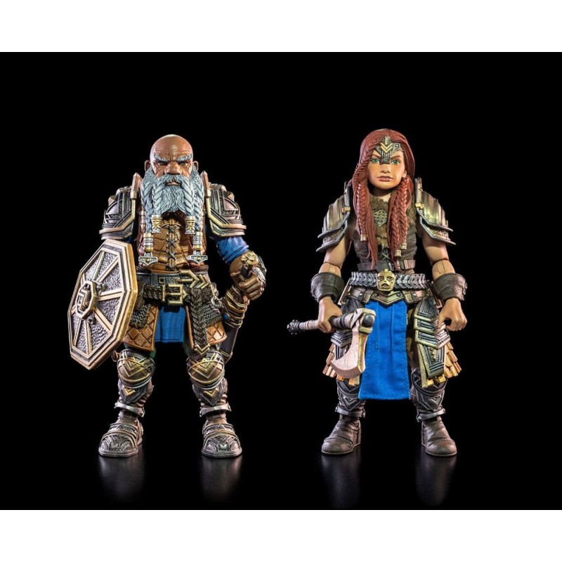 Mythic Legions - : Rising Sons Actionfigures 2-Pack Exiles From Under the Mountain 15 cm