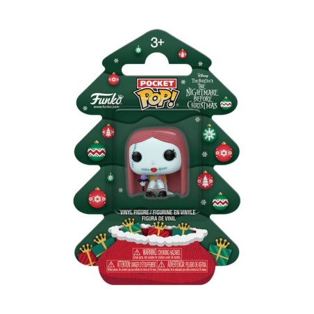 Nightmare before Christmas - Holiday 2025 Pocket POP! Vinyl Keychains Sally Tree Holiday Box 4 cm