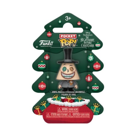 Nightmare before Christmas - Holiday 2025 Pocket POP! Vinyl Keychains Mayor Tree Holiday Box 4 cm