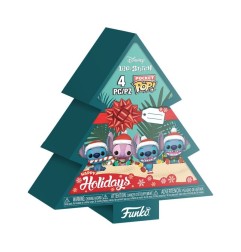 Lilo & Stitch - Lilo&Stitch Holiday 2025 Pocket POP! Vinyl Keychains 4-Pack Tree Holiday Box 4 cm
