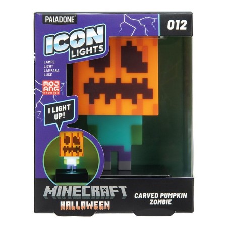 Minecraft - Lampe Icons Zombie Jack O Lantern 10 cm