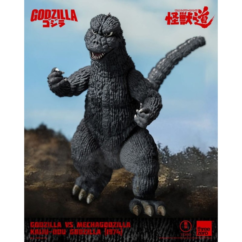 Godzilla vs Mechagodzilla (1974) - Figurine Kaiju-Dou  (1974) 23 cm