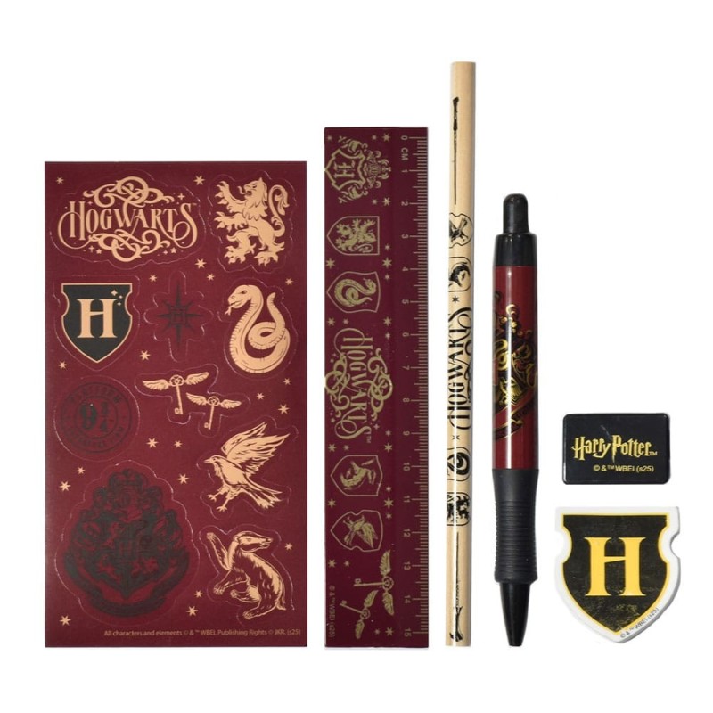 Harry Potter - Stationery Set 6-Pack Magical Locations