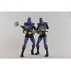Les Tortues ninja - Pack 2 figurines Foot Soldier 'Army Builder' 18 cm