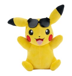 Pokémon - Peluche Pikachu with Sunglasses 20 cm