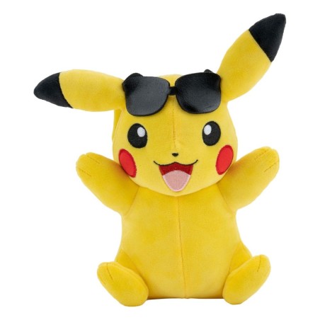 Pokémon - Peluche Pikachu with Sunglasses 20 cm