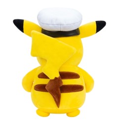 Pokémon - Plush Figure Captain Pikachu 20 cm