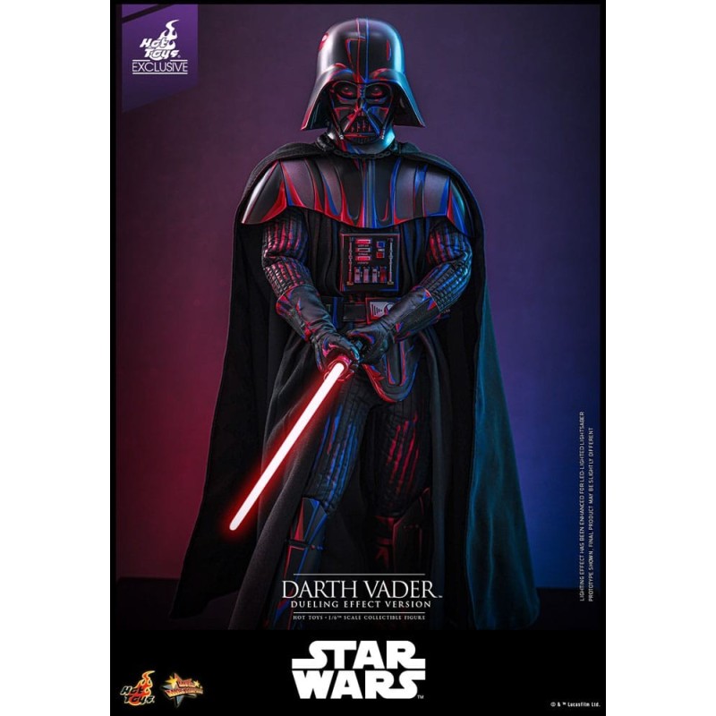 Star Wars - Figurine Movie Masterpiece 1/6 Darth Vader (Dueling Effect Version) Hot Toys Exclusive 35 cm