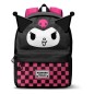 Sanrio - Sac à dos Fan HS Kuromi Chess 2.2 Black