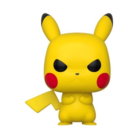 Pokémon - Figurine POP! Pikachu grincheux 9 cm
