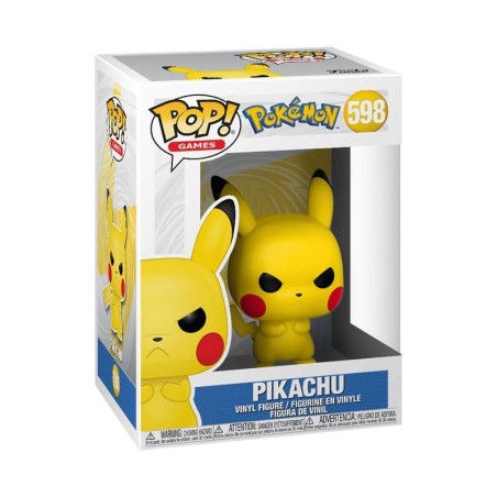 Pokémon - POP! Games Vinyl Figure Grumpy Pikachu 9 cm