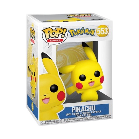 Pokémon - Figurine POP! Pikachu Waving 9 cm