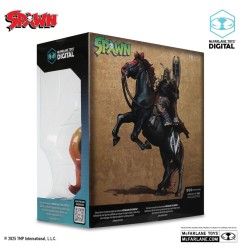 Spawn - Action Figure Bloodaxe with Horse (: The Dark Ages) (McFarlane Toys 30th Anniversary) (Gold Label) 18 cm