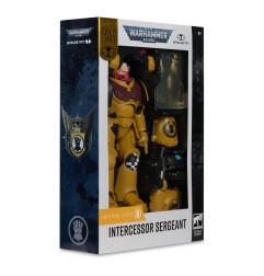 Warhammer 40k - Figurine Intercessor Sergeant (Imperial Fist) (Gold Label) 18 cm