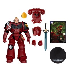 Warhammer 40k - Figurine Assault Intercessor Sergeant (Blood Angel) 18 cm